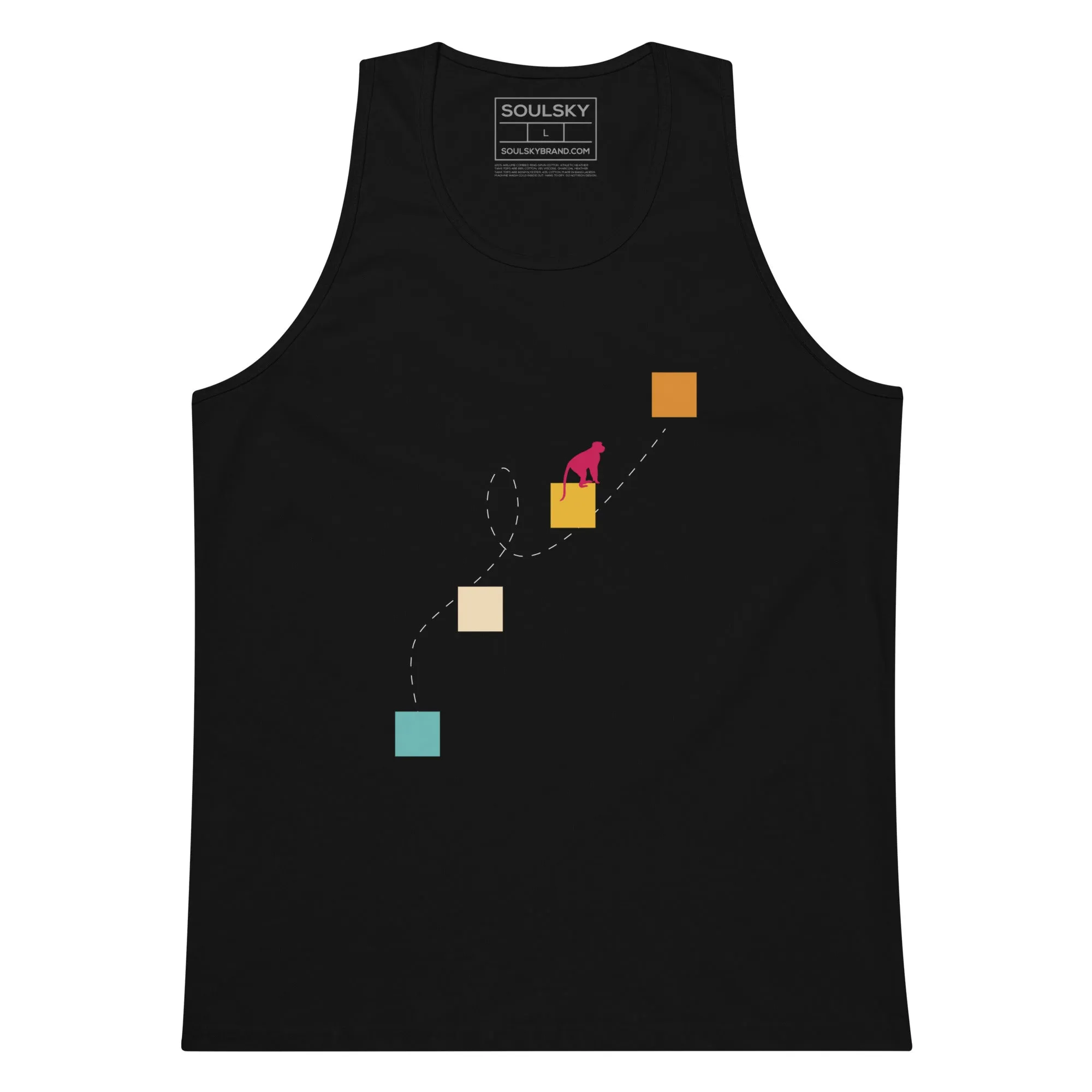 NEVER GIVE UP Premium Tank Top