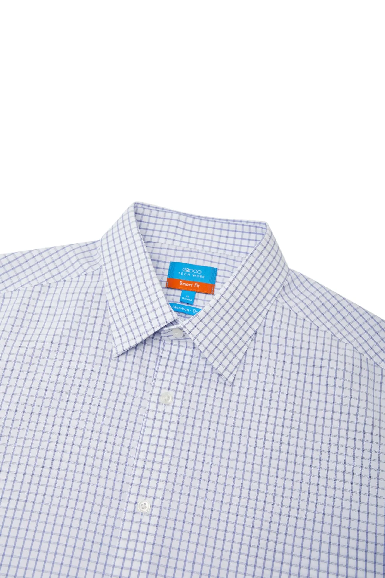 Non-Iron Dry Smart Fit Check Shirt