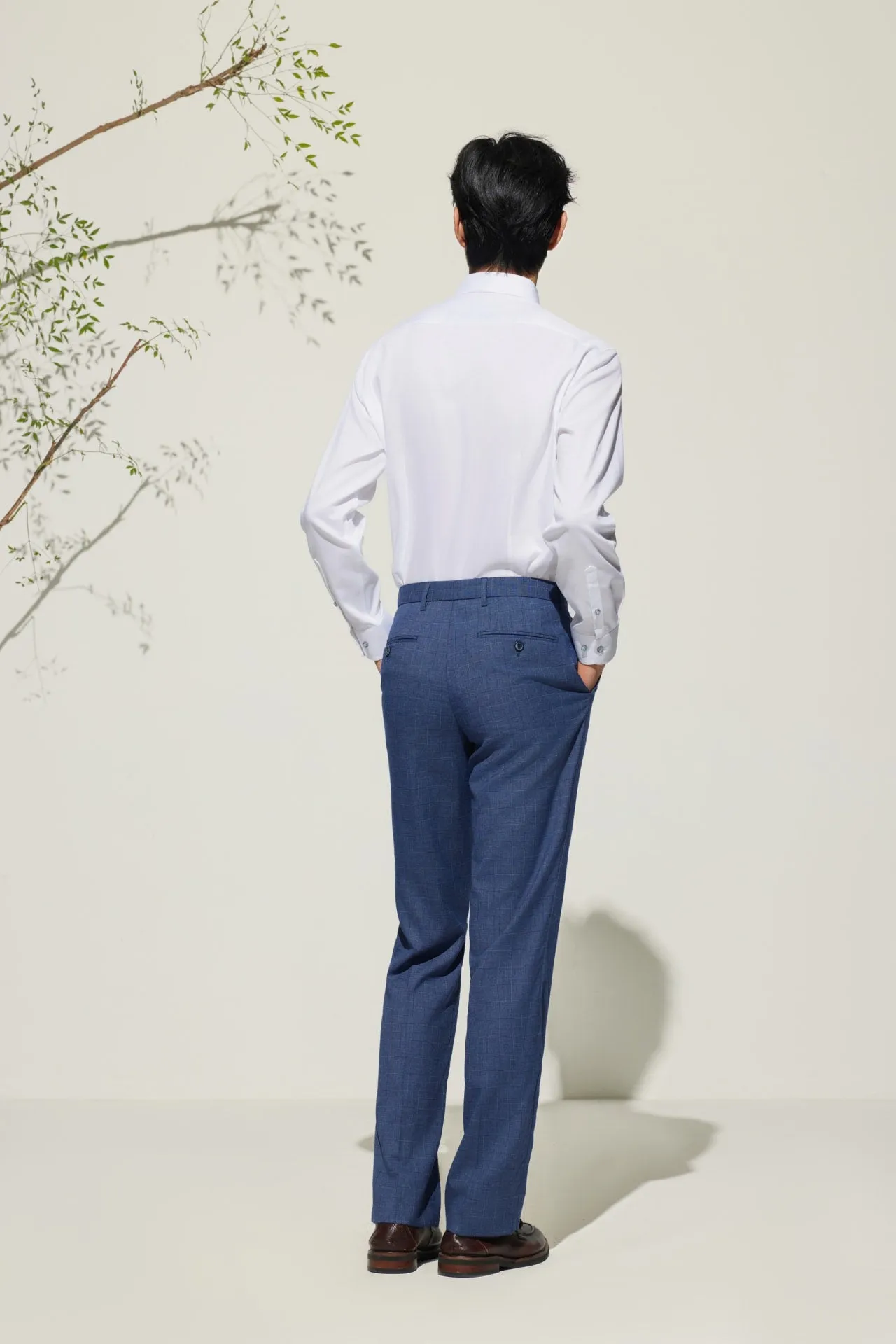 Non-Iron Super Soft Smart Fit Fine Twill Shirt with Design Detail