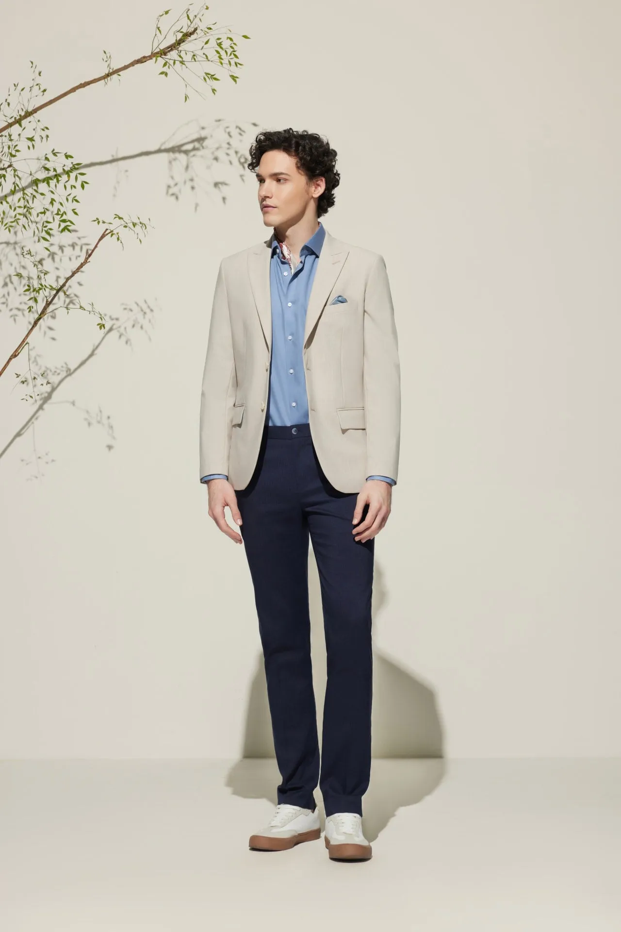 Non-Iron Super Soft Smart Fit Herringbone Shirt