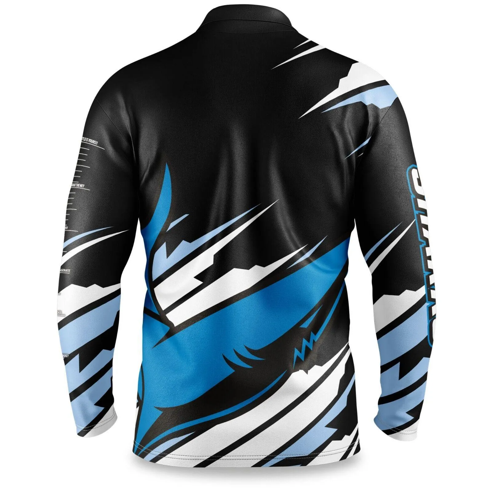 NRL 'Ignition' Fishing Shirt - Cronulla Sharks - Adult - Mens - Polo