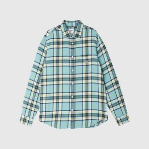 Obey Vince Woven Shirt - Arctic Blue / Multi
