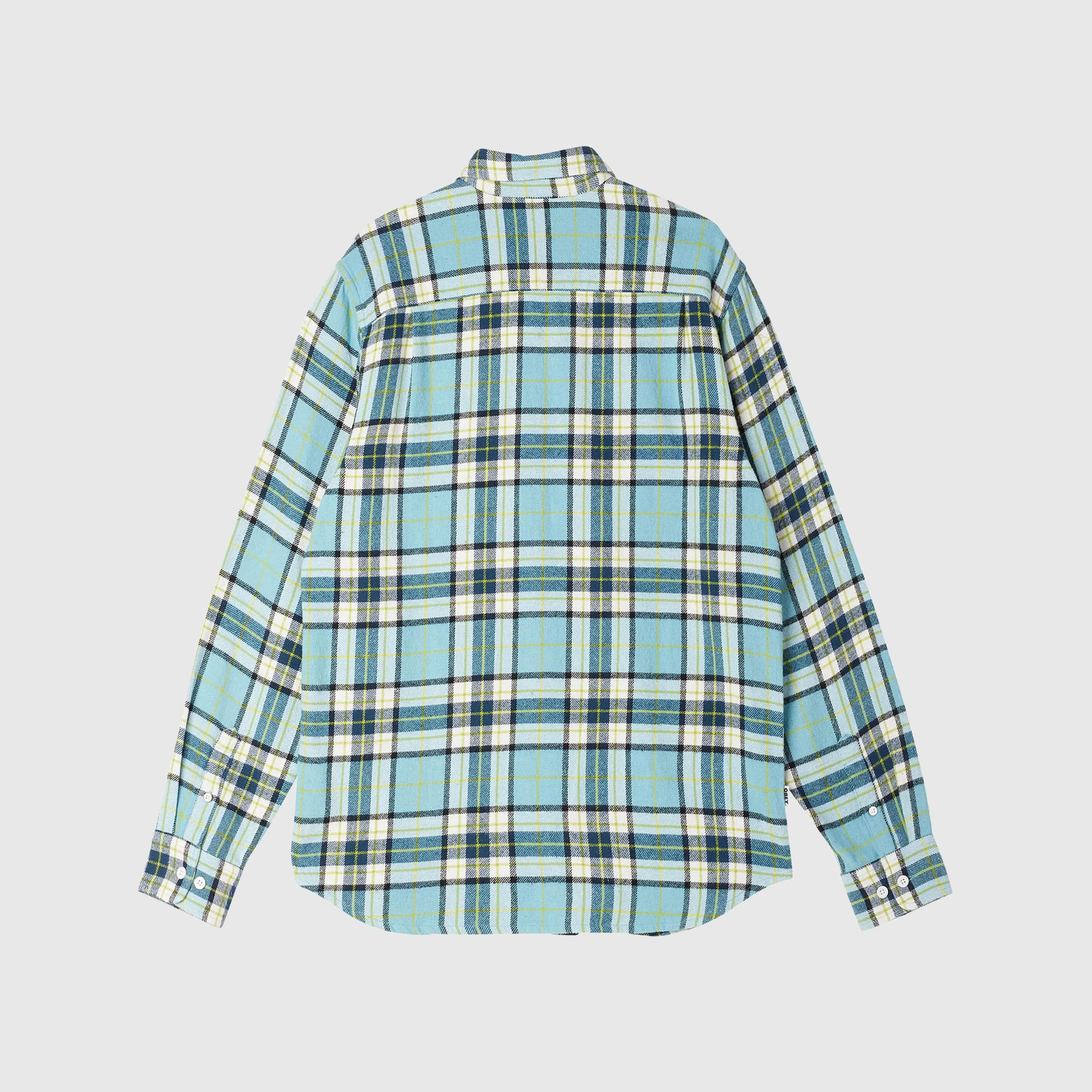 Obey Vince Woven Shirt - Arctic Blue / Multi