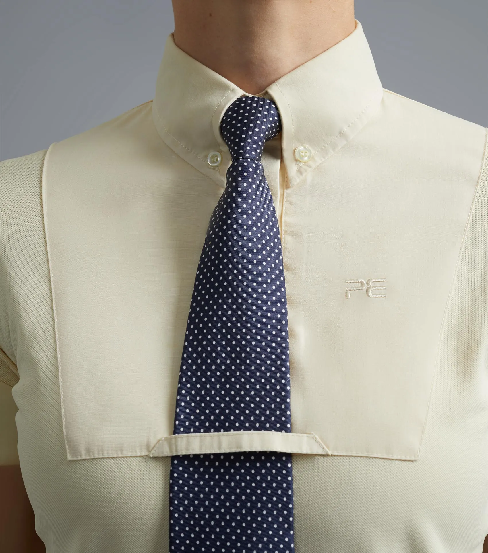 PEI Luciana Ladies Short Sleeve Tie Shirt