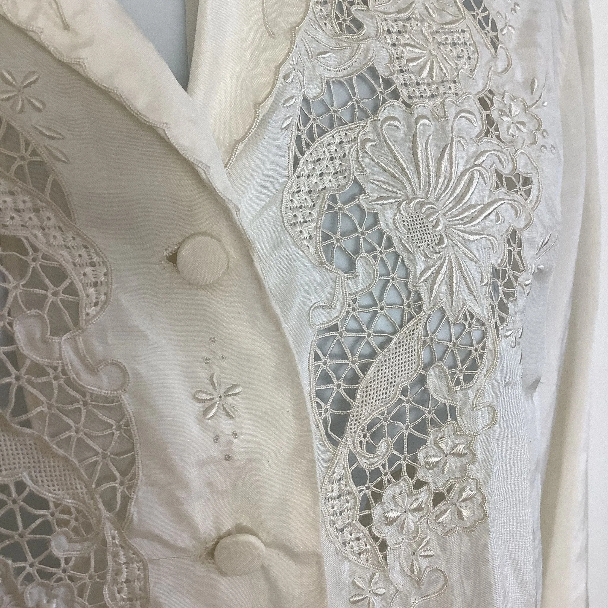 Peony Romantic Silk Blouse