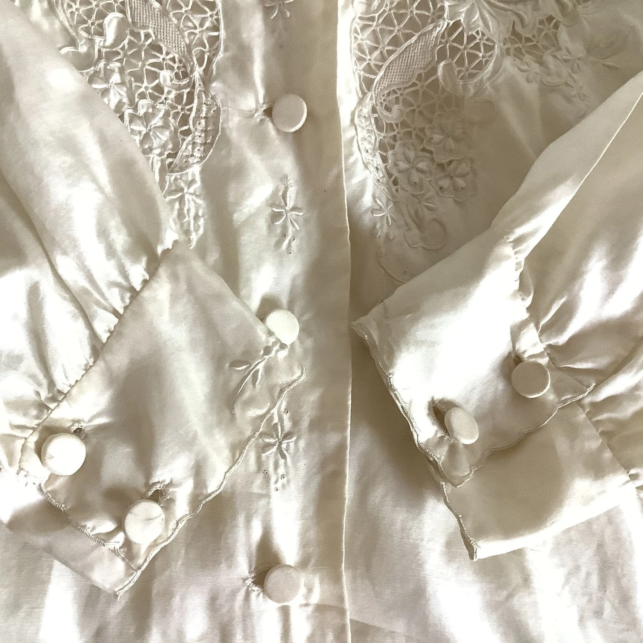 Peony Romantic Silk Blouse