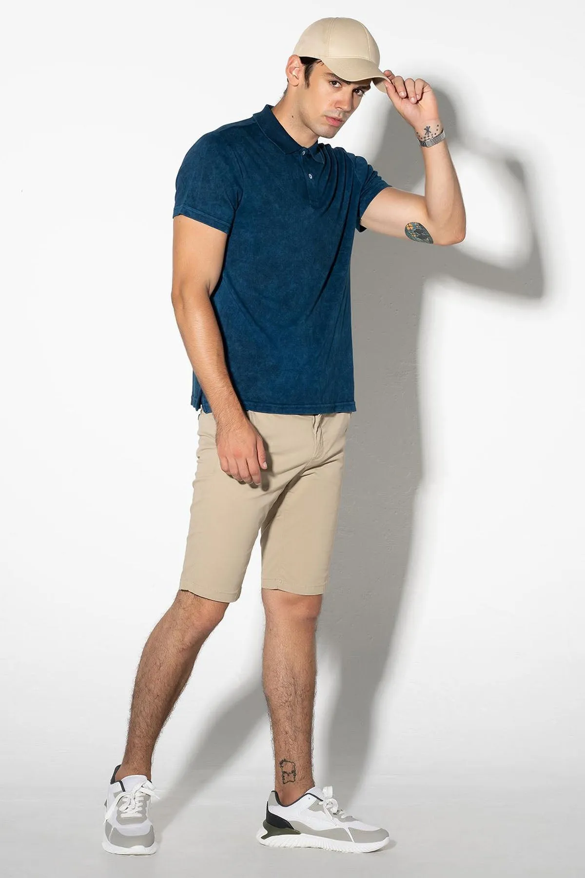 Polo T-Shirt For Men - Navy