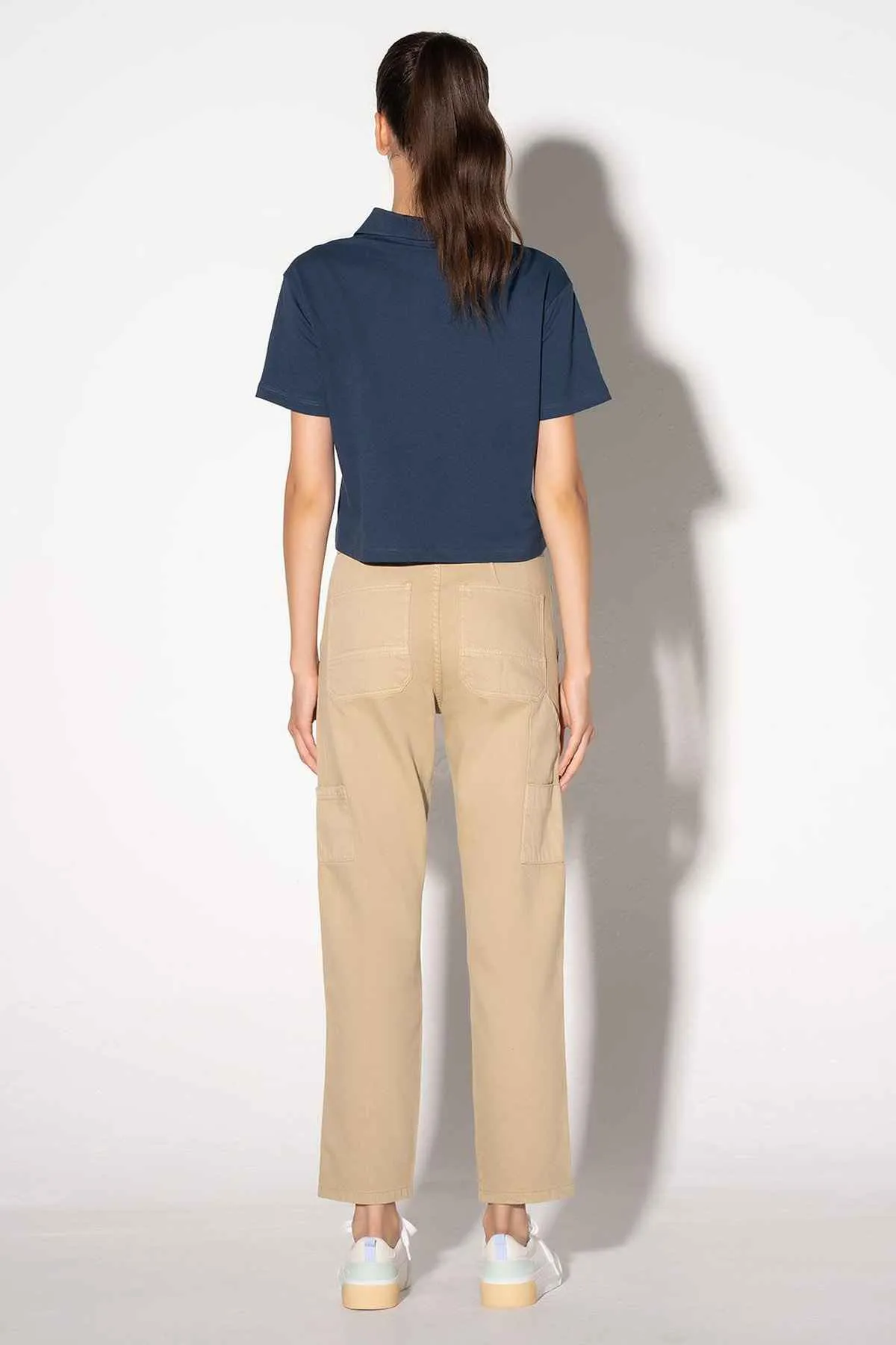 Polo T-Shirt For Women - Navy