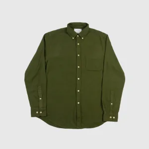 Portuguese Flannel Teca Shirt - Olive