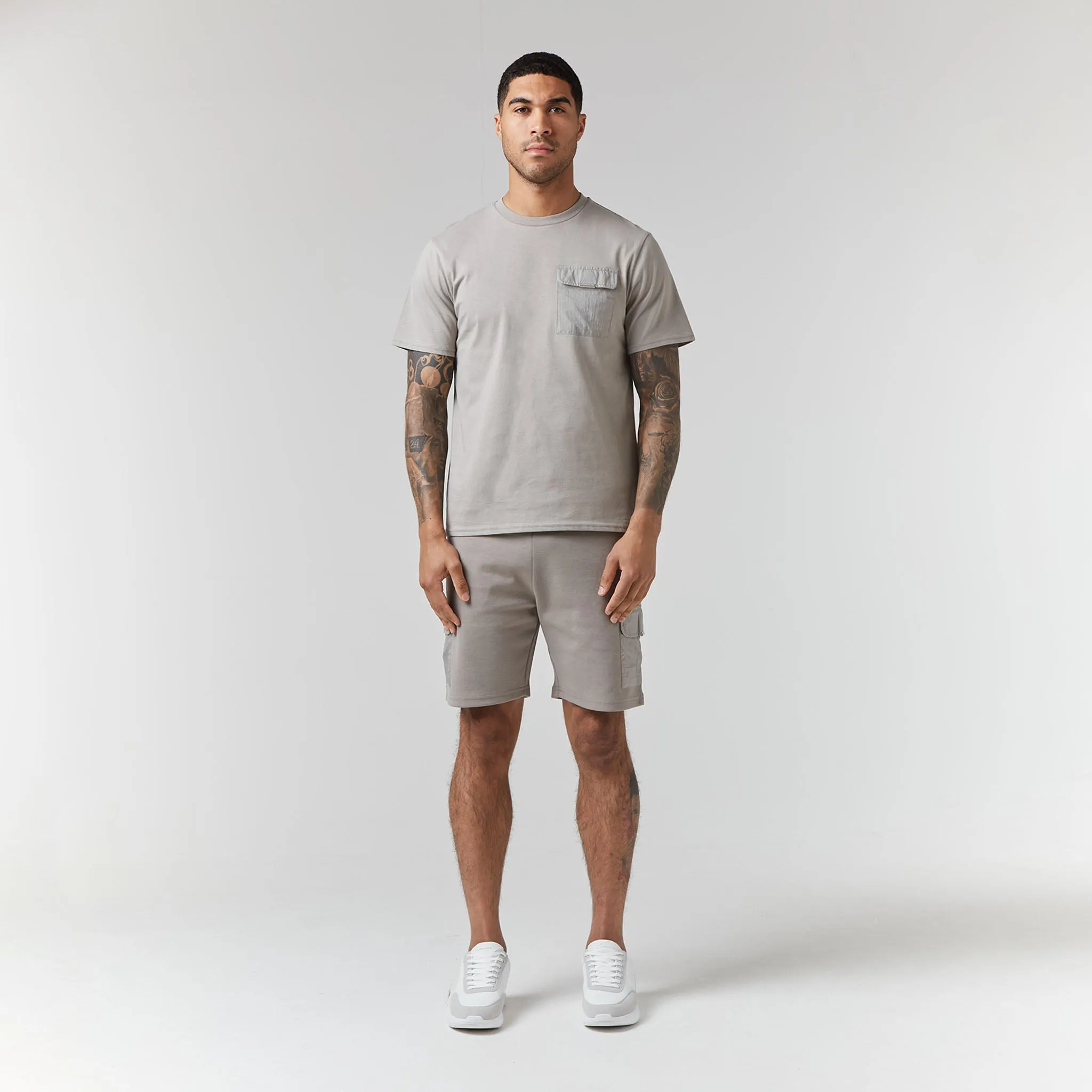 Premium Pocket Twinset | Sand