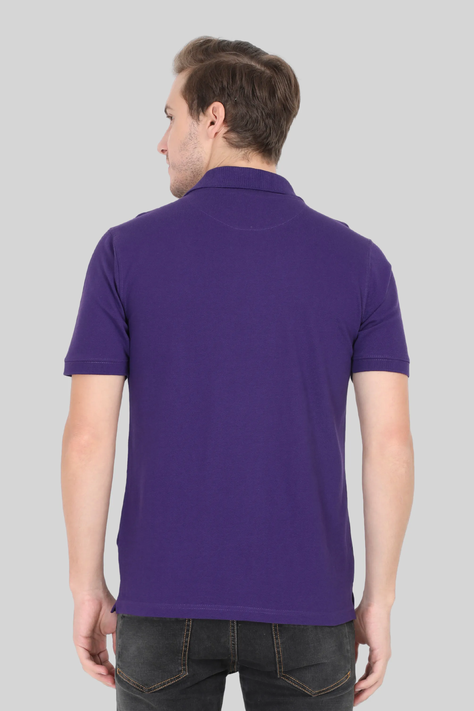 Purple Polo T-shirt for men