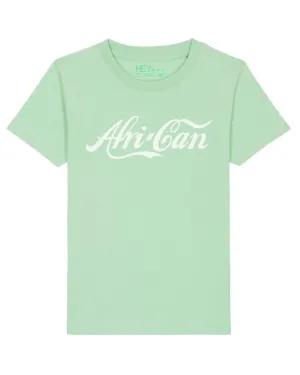 "Afri-Can" T-Shirt - Light Green - XL