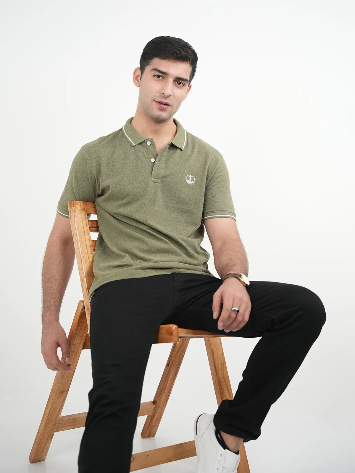 "THUYET" Comfy Casual Polo Shirt