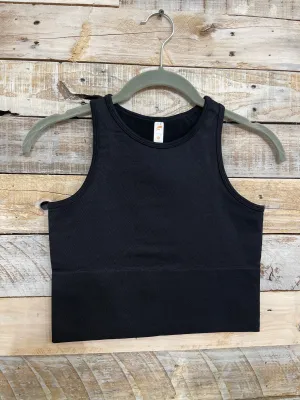 Racerback Chevron Crop Top Women’s