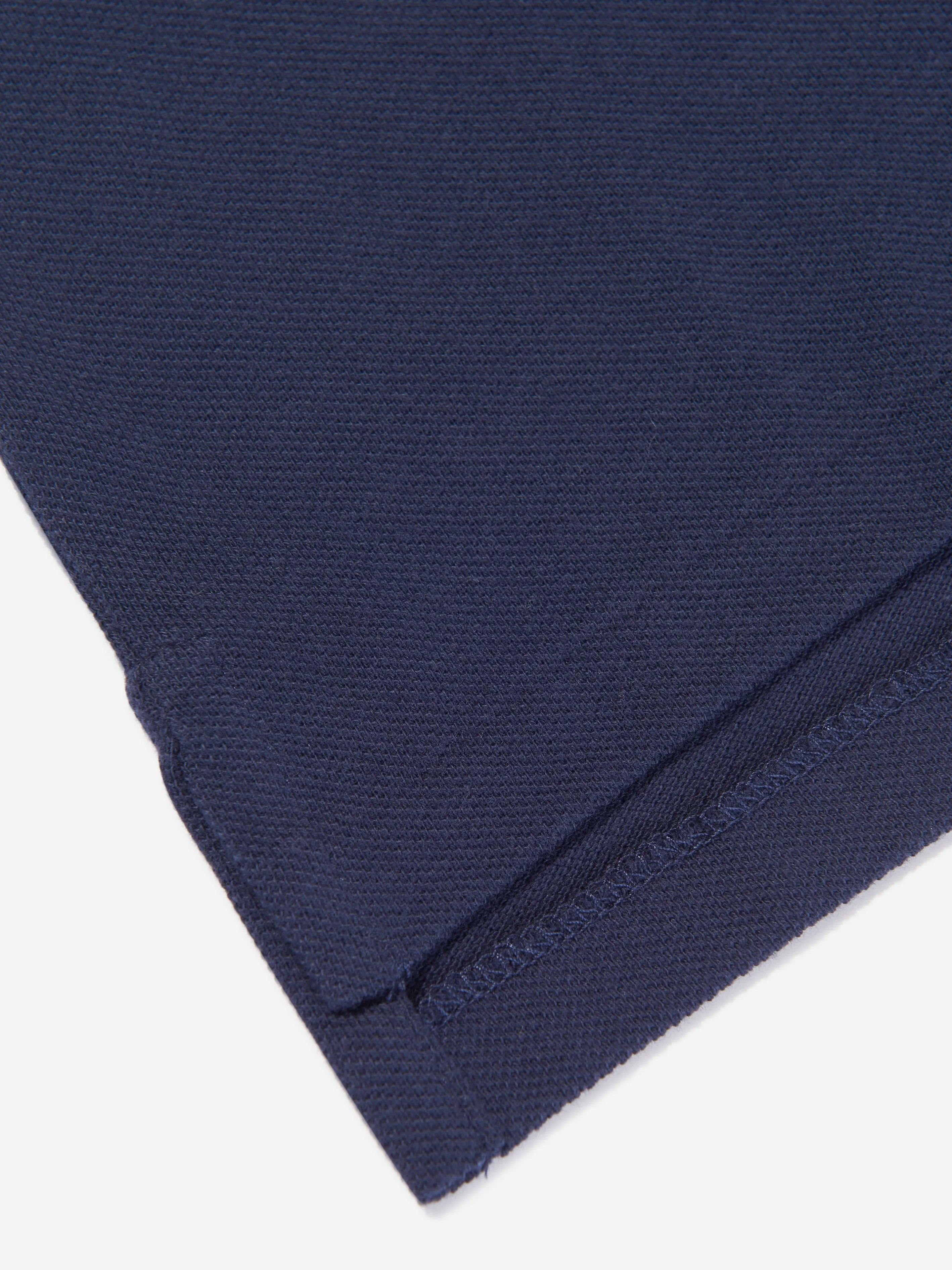 Ralph Lauren Baby Boys Bear Polo Shirt in Navy