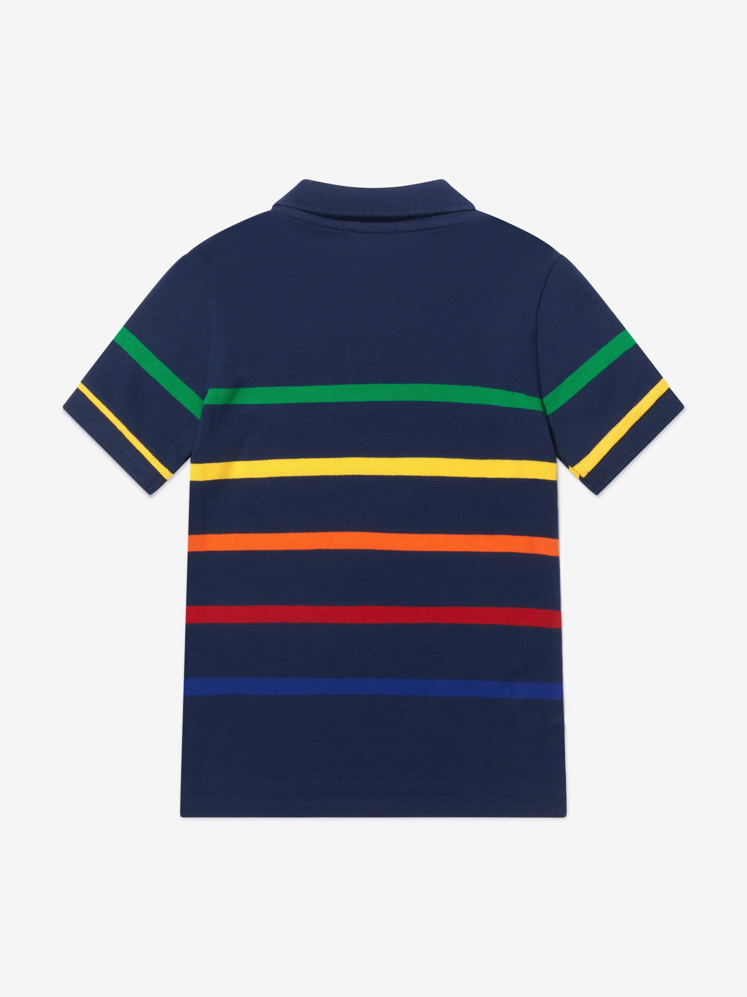 Ralph Lauren Boys Cotton Striped Logo Polo Shirt