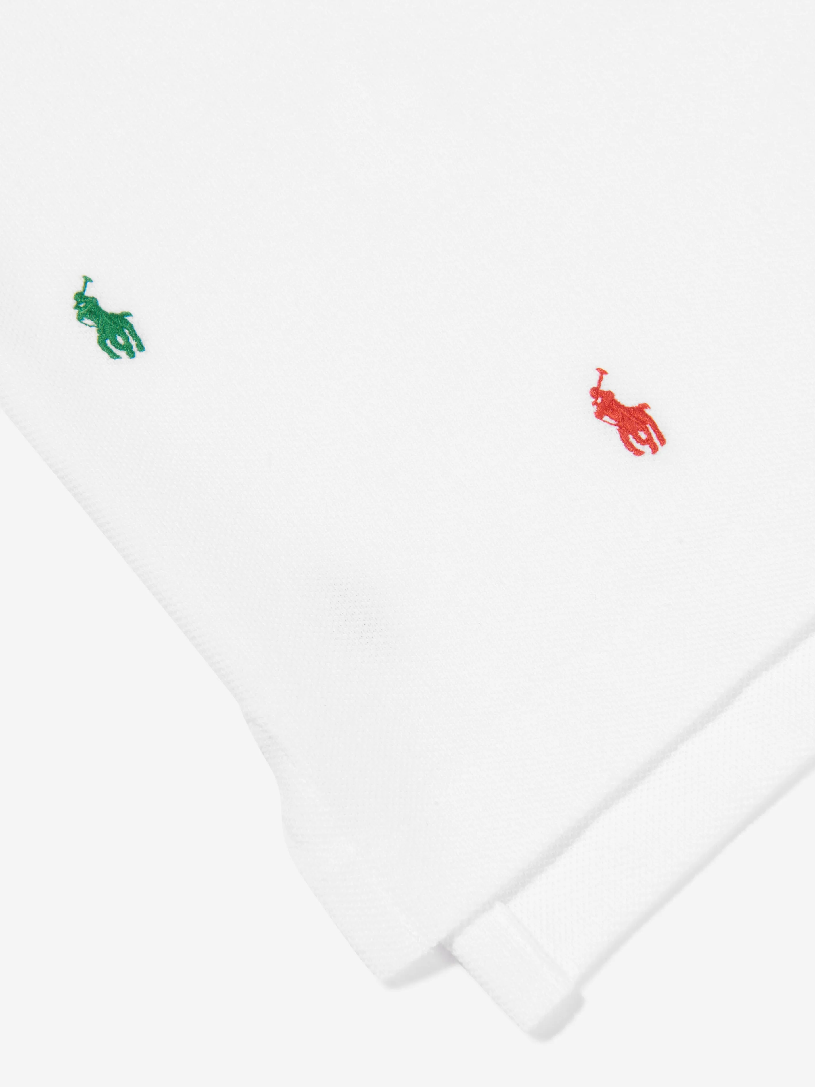 Ralph Lauren Boys Logo Polo Shirt in White