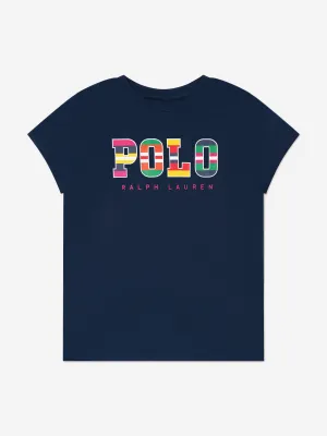 Ralph Lauren Girls Polo Print T-Shirt