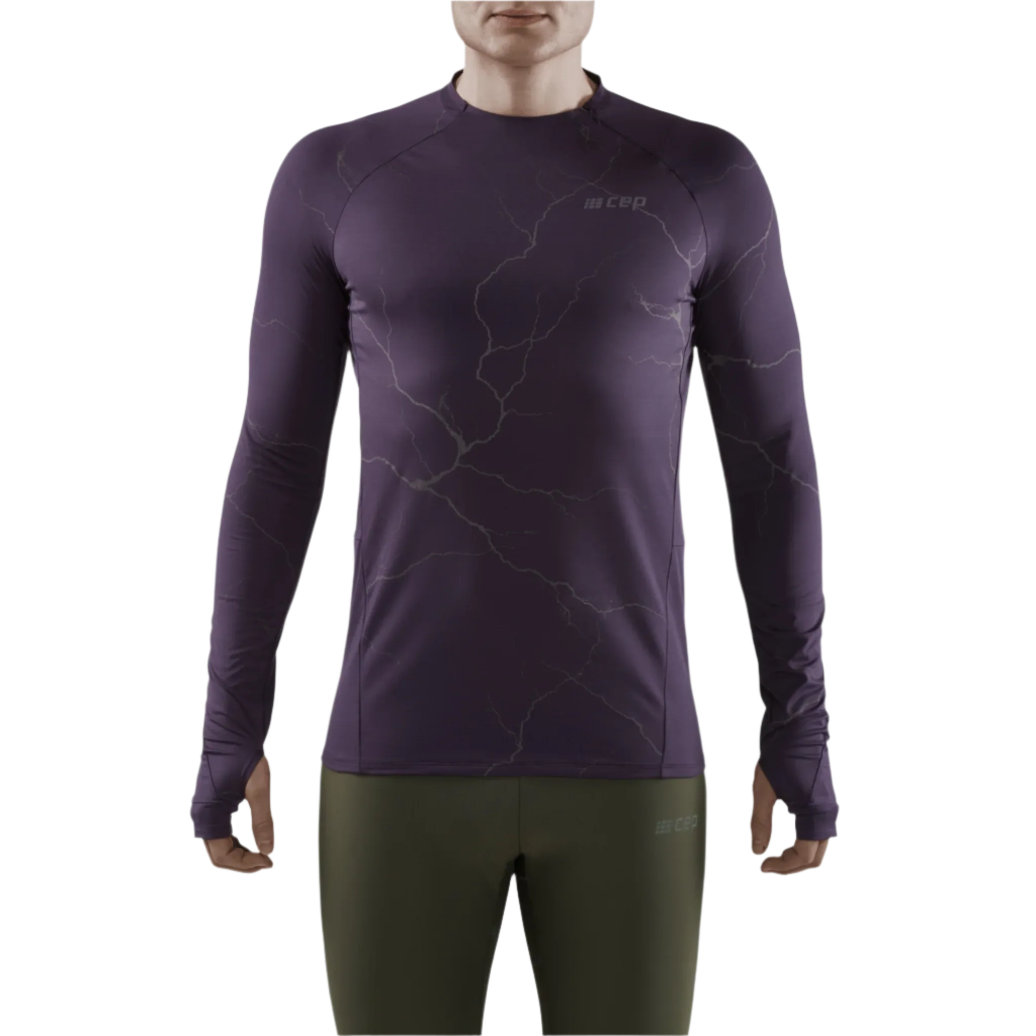 Reflective Long Sleeve Shirt, Men