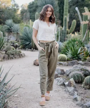 Reno Woven Tie Pants