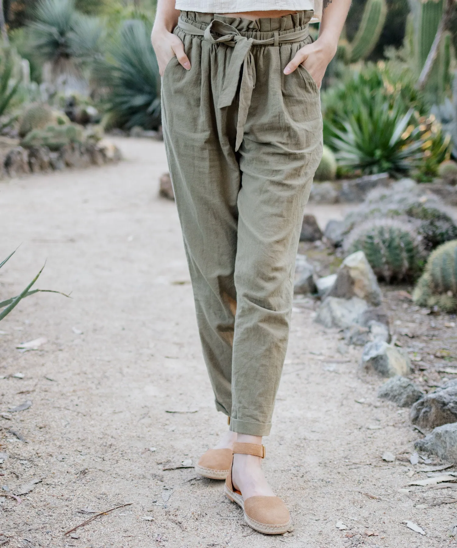 Reno Woven Tie Pants