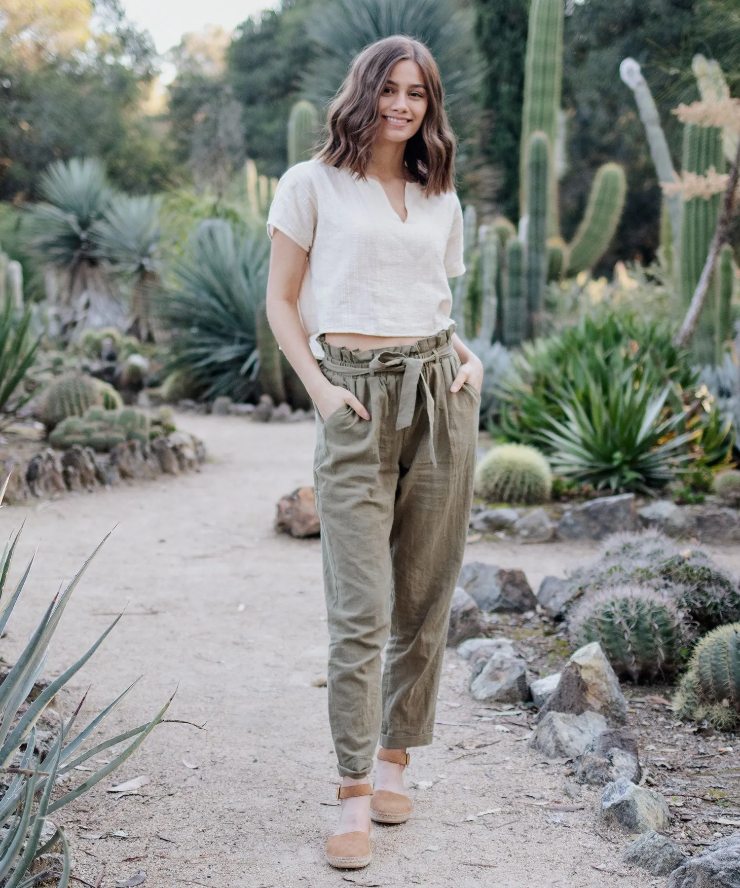 Reno Woven Tie Pants