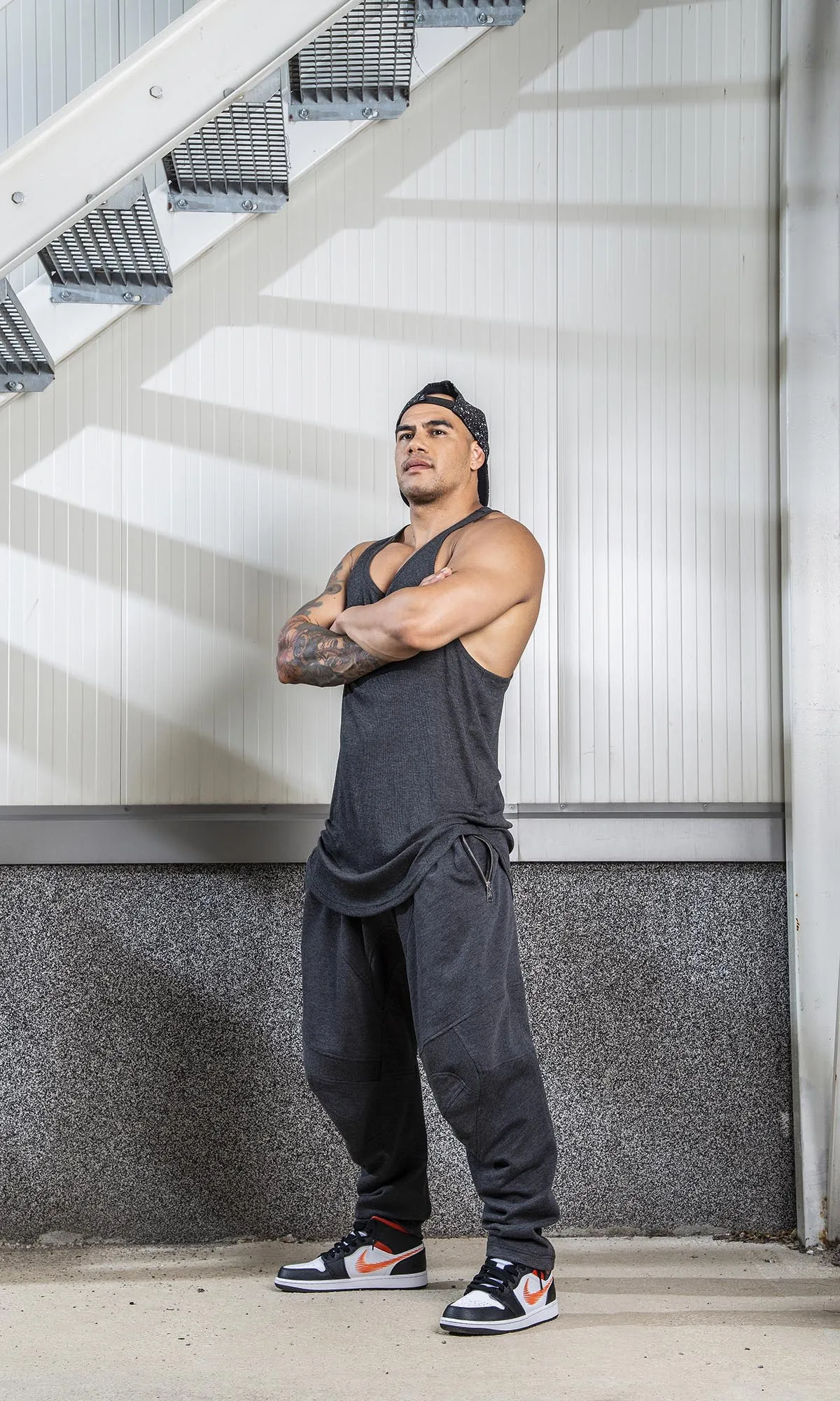 Ribbed Racerback Tank Top