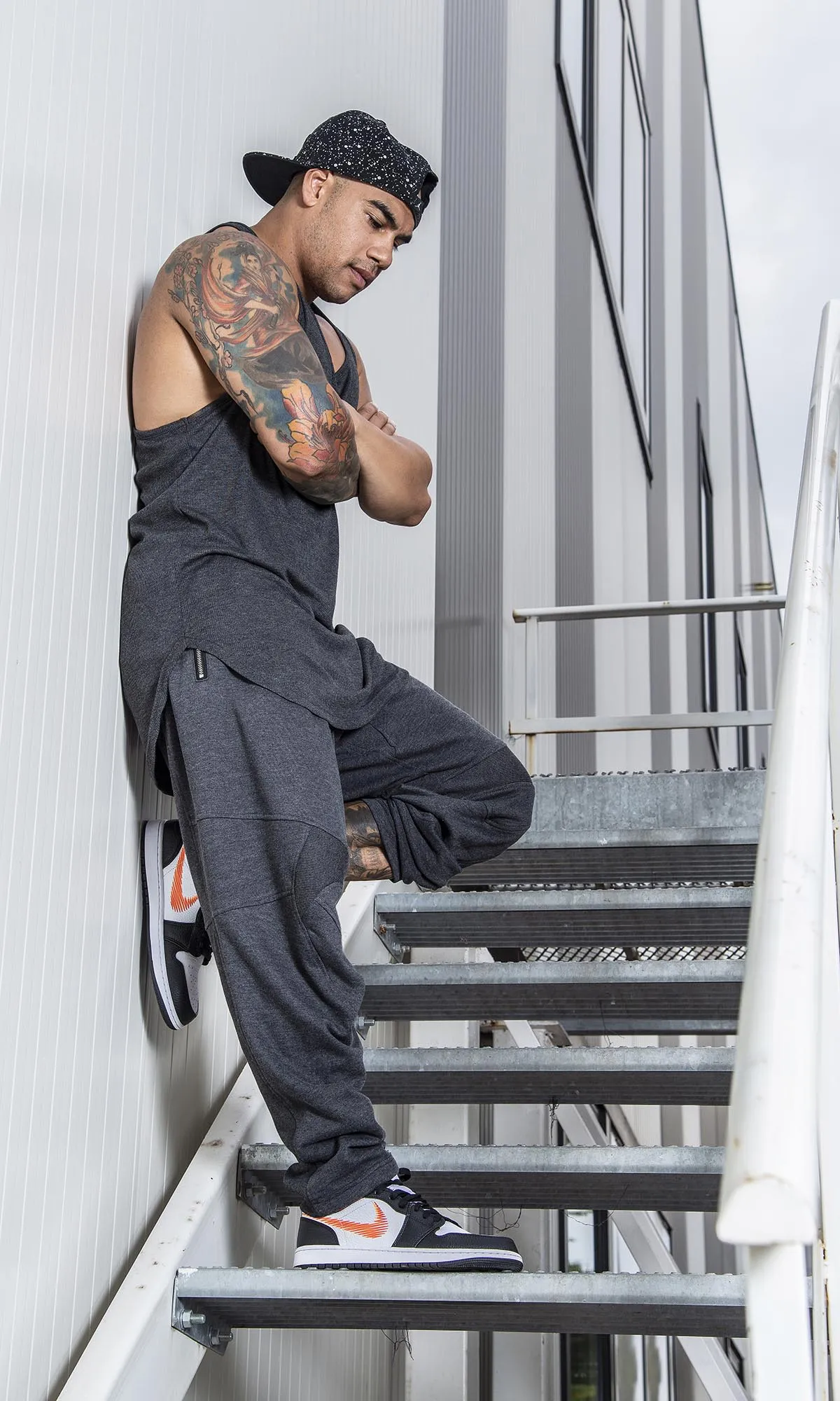Ribbed Racerback Tank Top