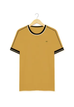 Ryusei Kaos Pria Yukako CMB Light Mustard