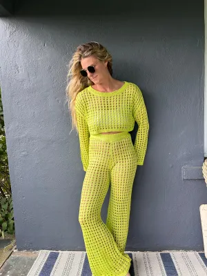 Sarah crochet pants