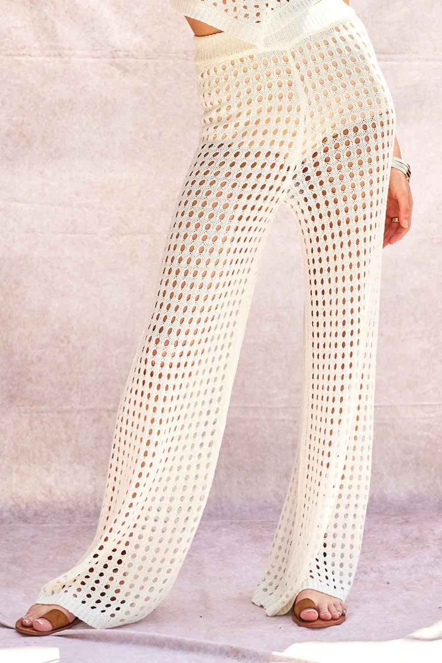 Sarah crochet pants