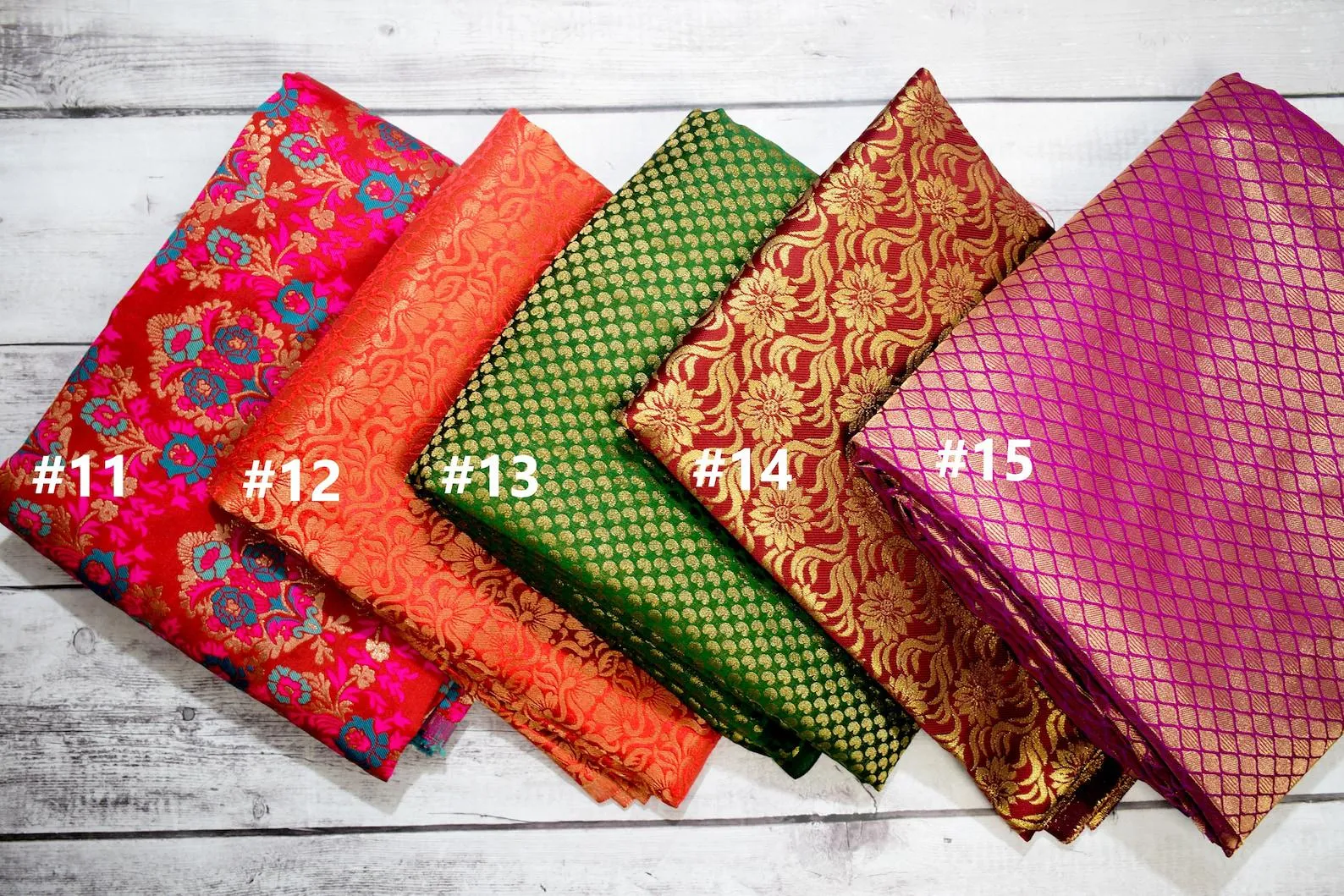 Sari Blouse - Indian Brocade Half Sleeve Blouse, Elegant Traditional Wear, Perfect for Weddings &amp; Special Occasions