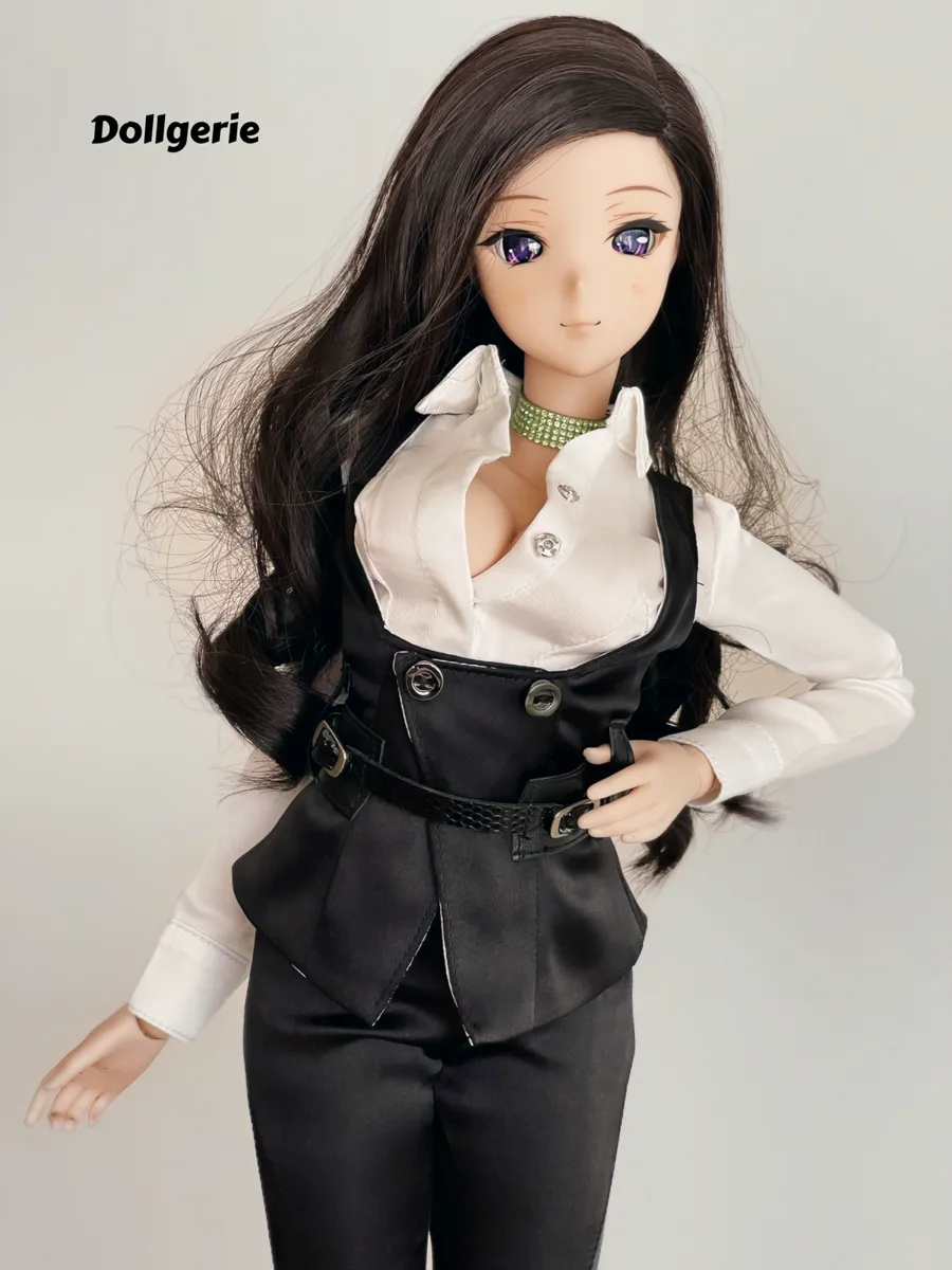 Satin Bartender Top for SmartDoll