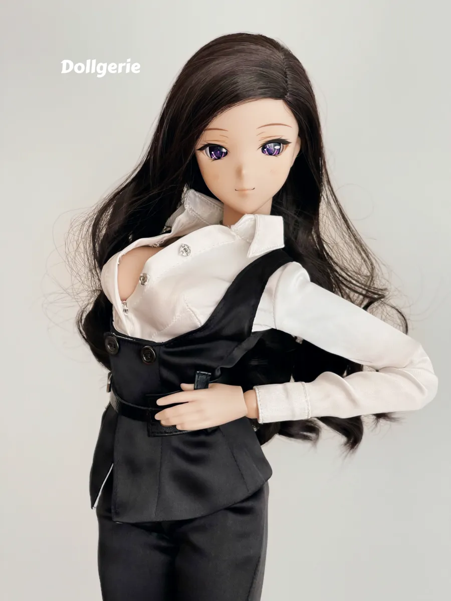 Satin Bartender Top for SmartDoll