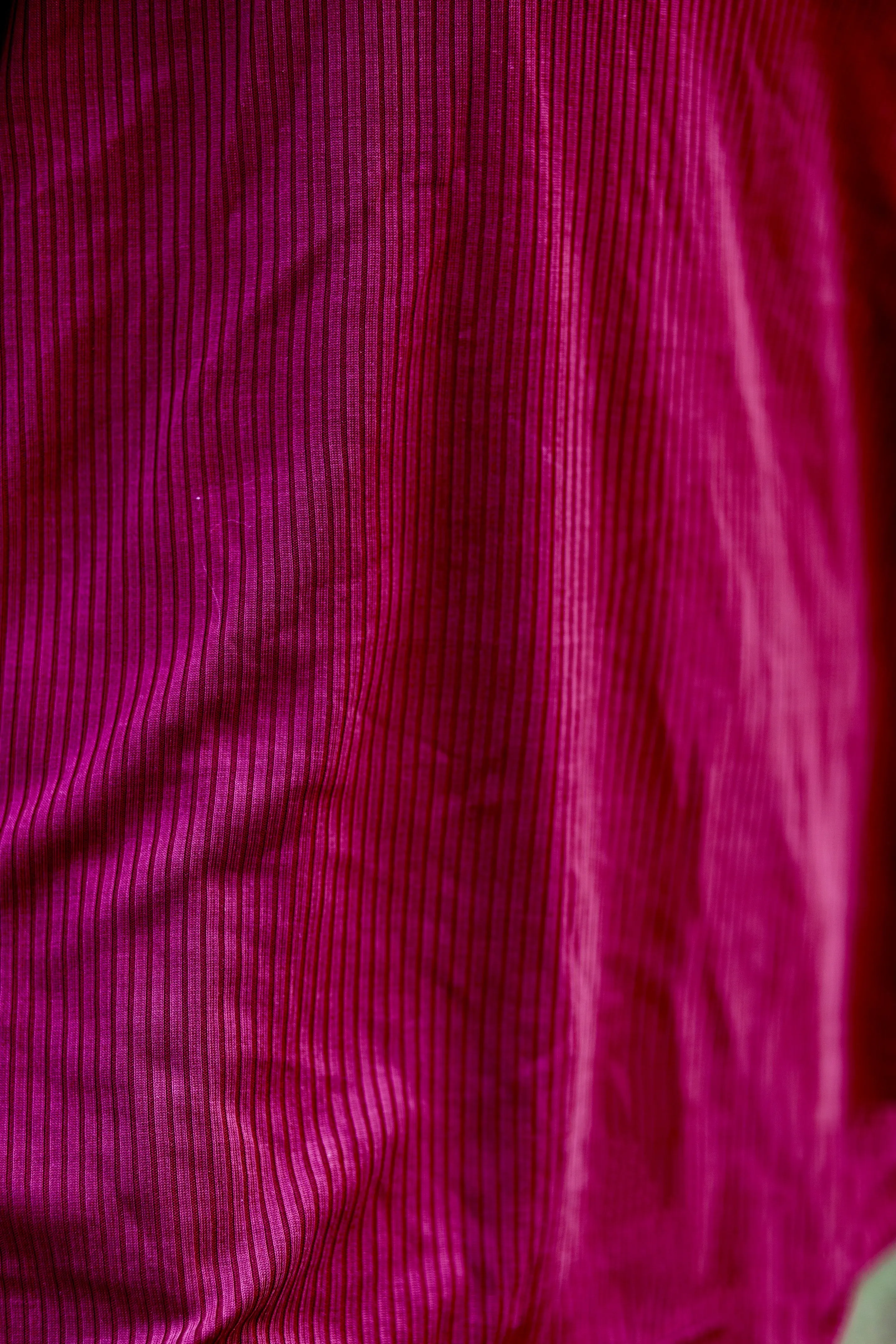 Scout T-Shirt- Ribbed Raspberry