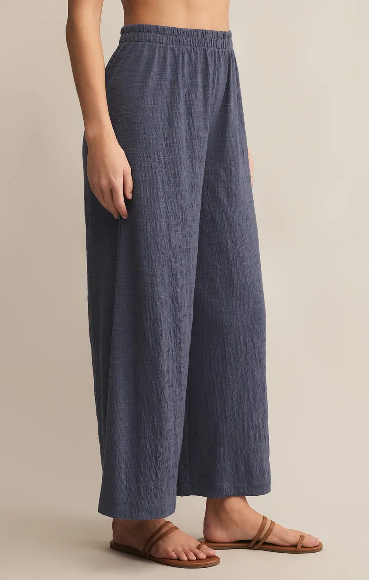 Scout Textured Slub Elastic Waist Pant