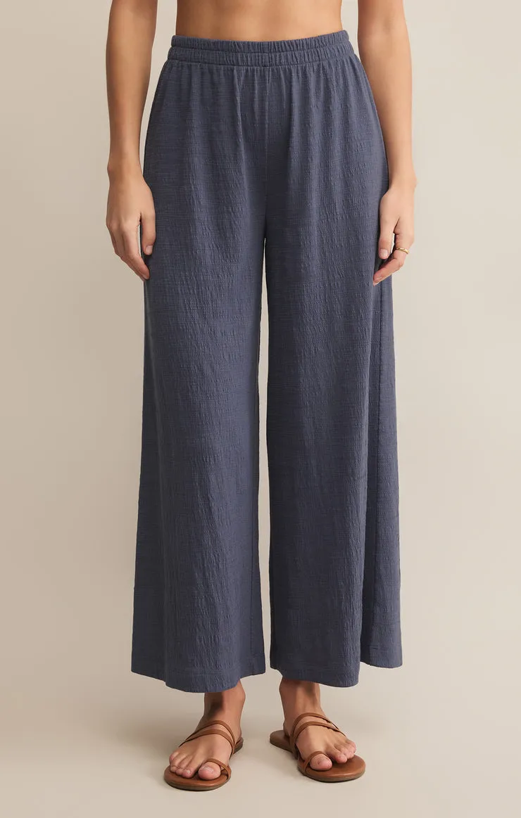 Scout Textured Slub Elastic Waist Pant