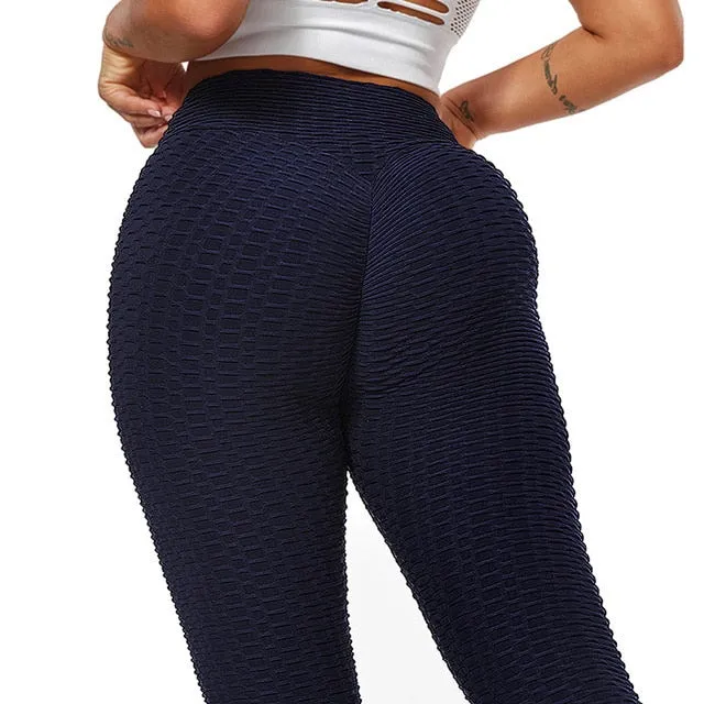 Seamless Honeycomb Athletic Leggins