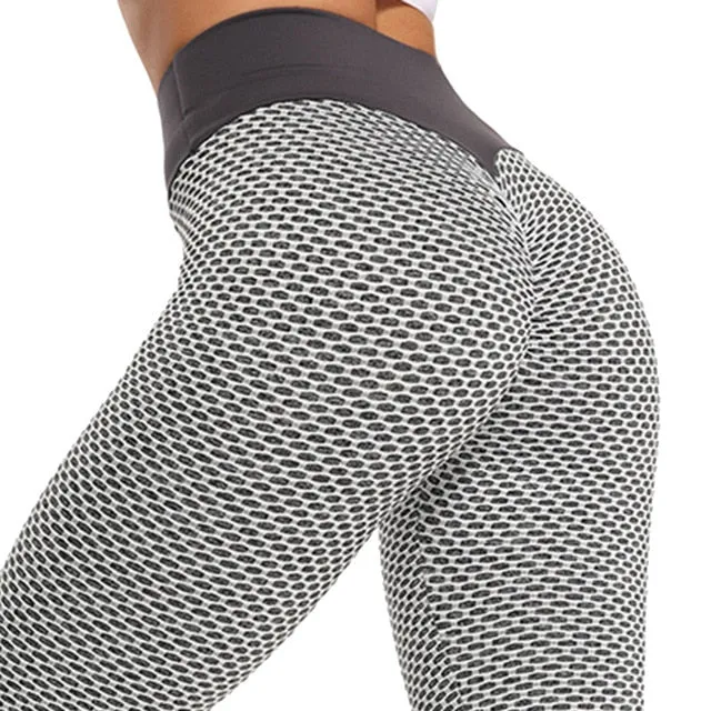 Seamless Honeycomb Athletic Leggins