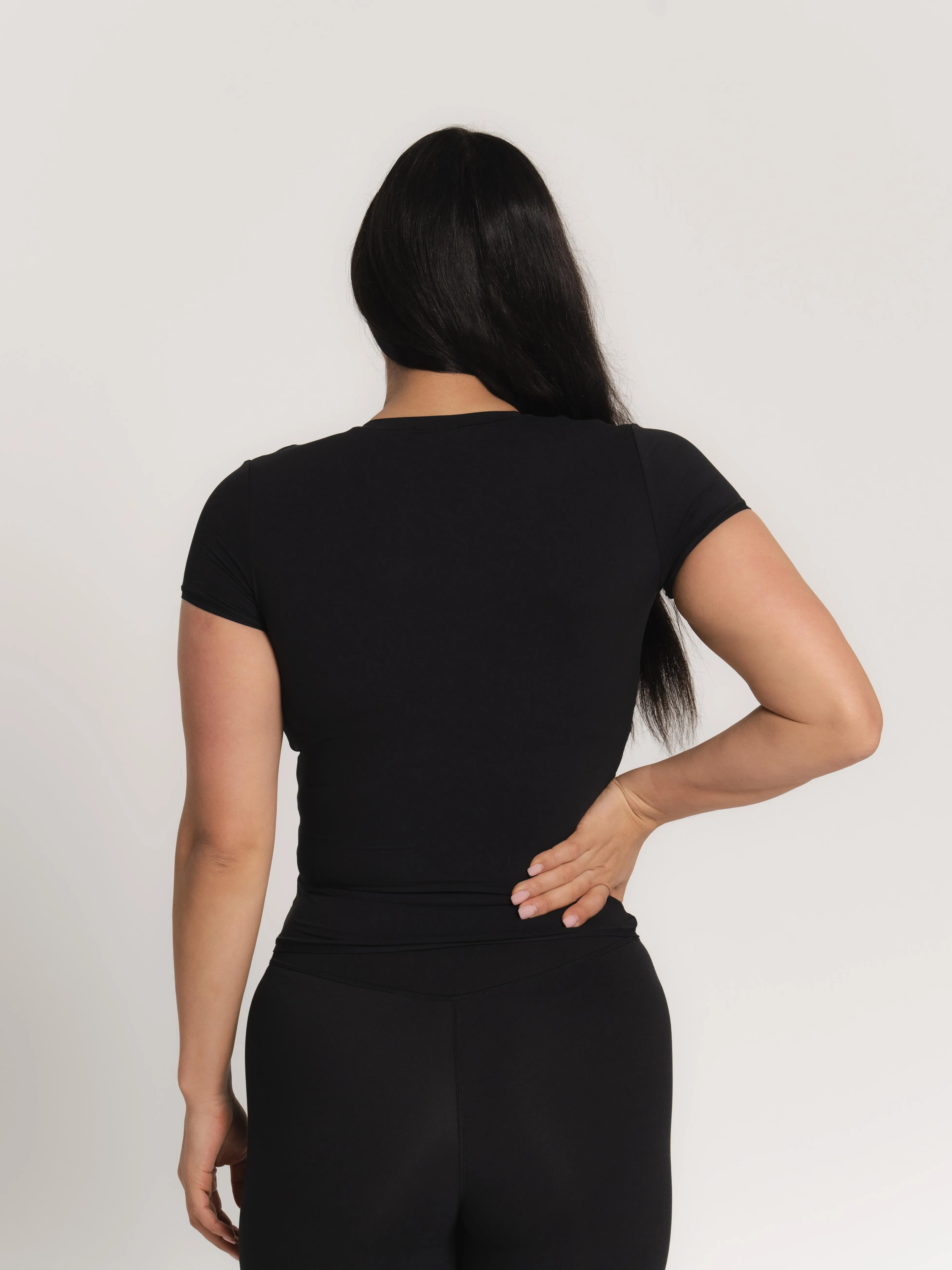Seamless T-shirt - Black