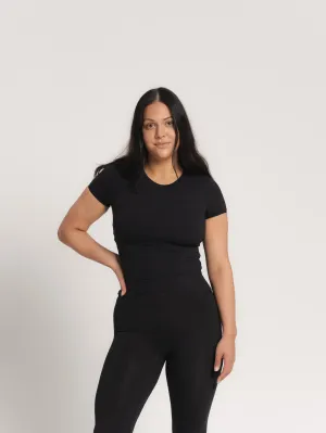 Seamless T-shirt - Black