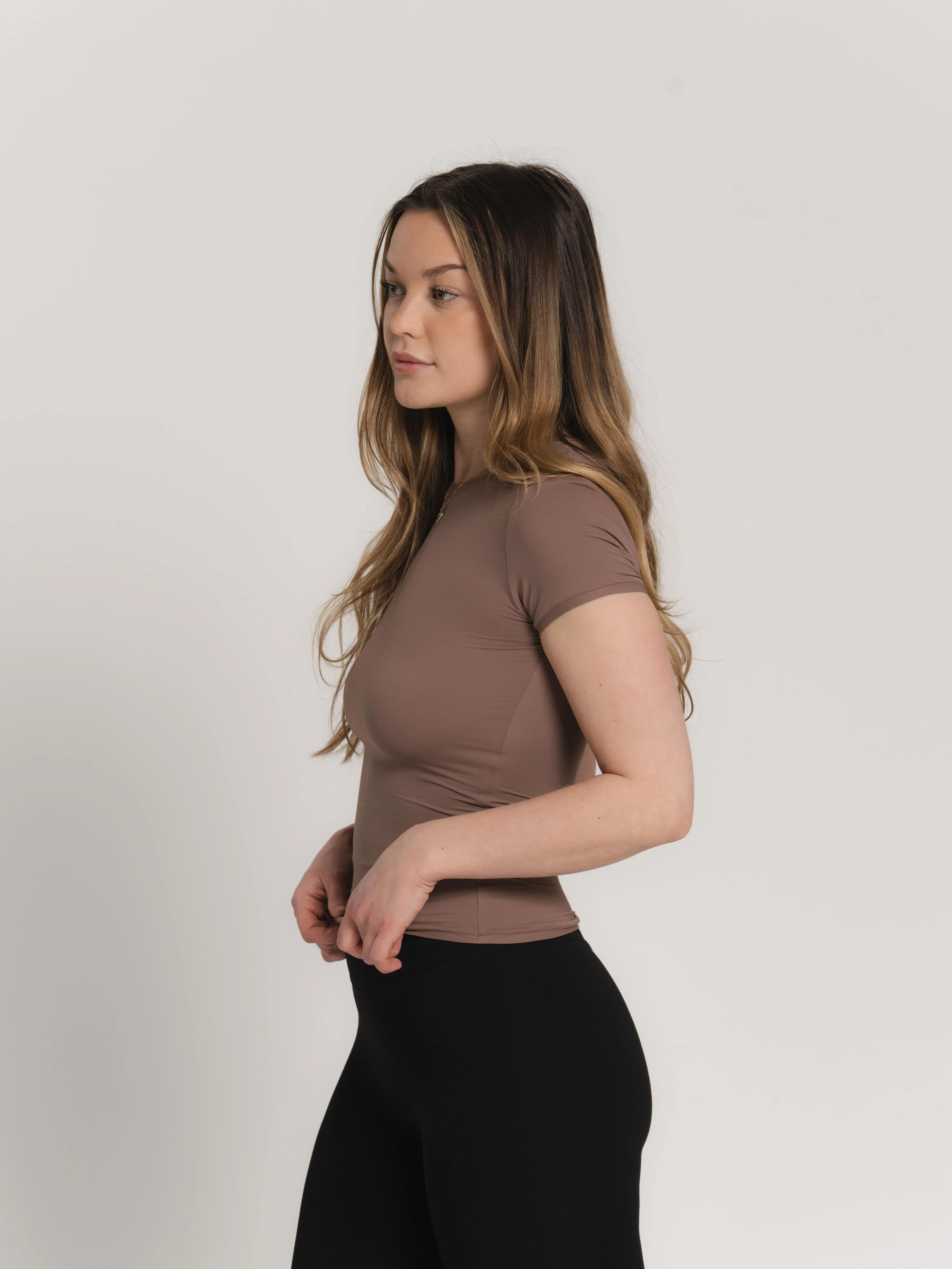Seamless T-shirt - Nougat
