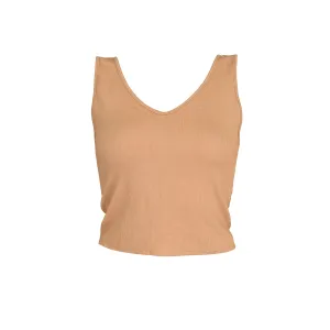 Self-Love Rib Tank - Beige