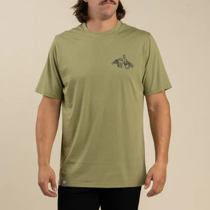 Sendero Provisions Co. Shootin' Hand T-Shirt - Black or Sage