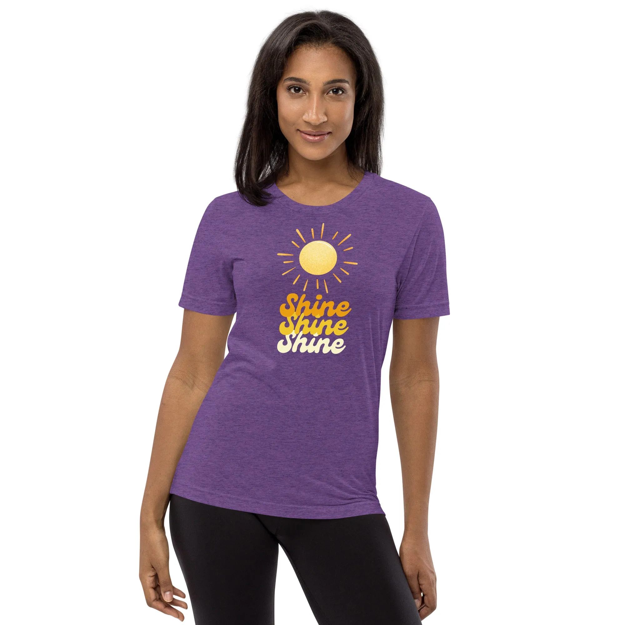 Shine Sun - Short sleeve t-shirt, comfy, soft, fitted look