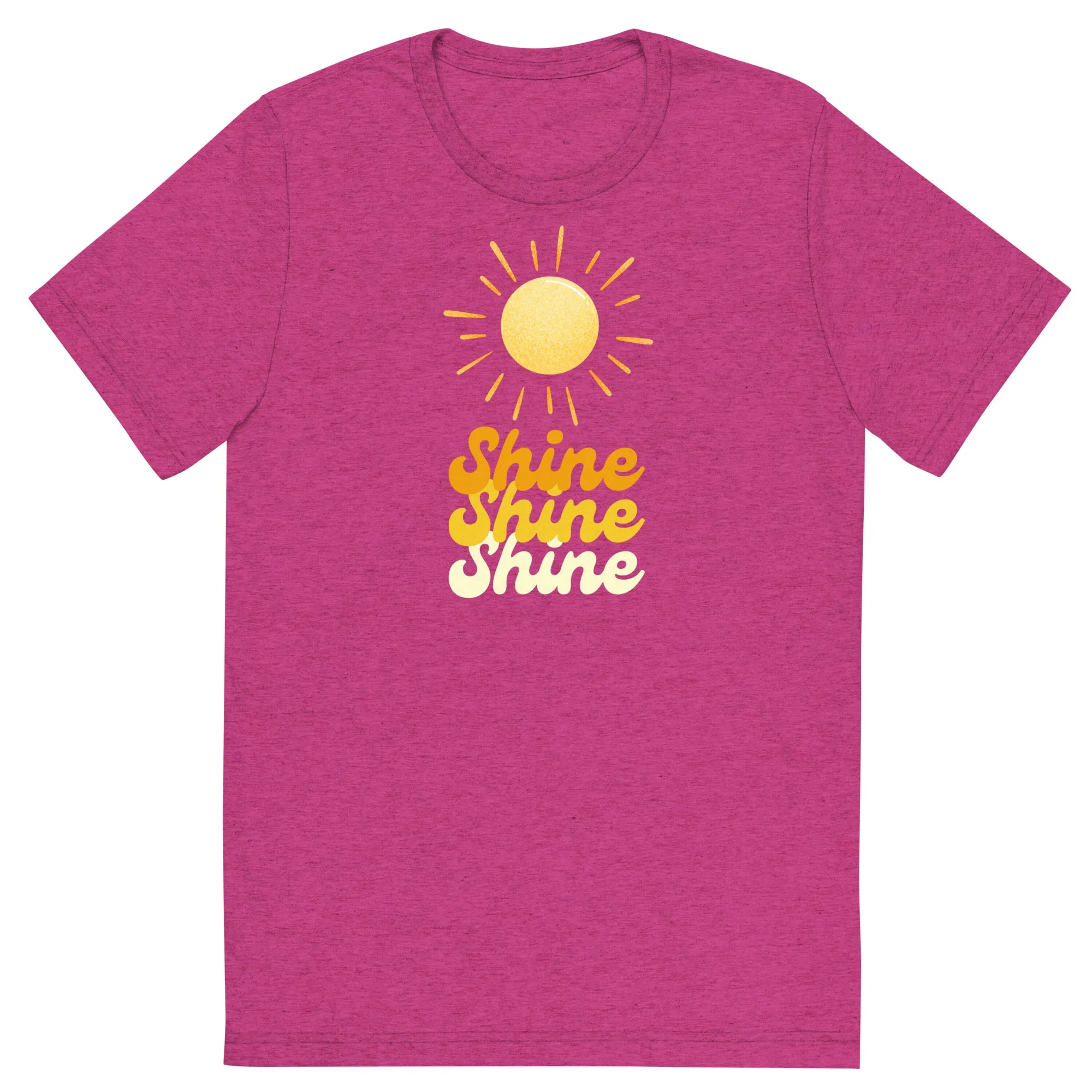Shine Sun - Short sleeve t-shirt, comfy, soft, fitted look