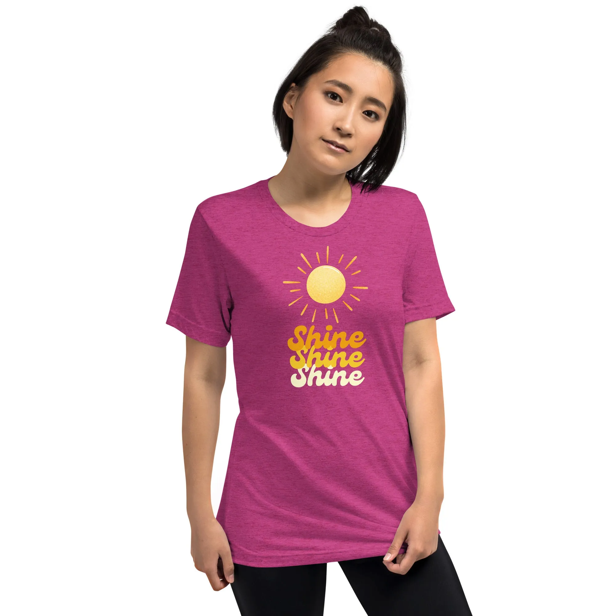 Shine Sun - Short sleeve t-shirt, comfy, soft, fitted look