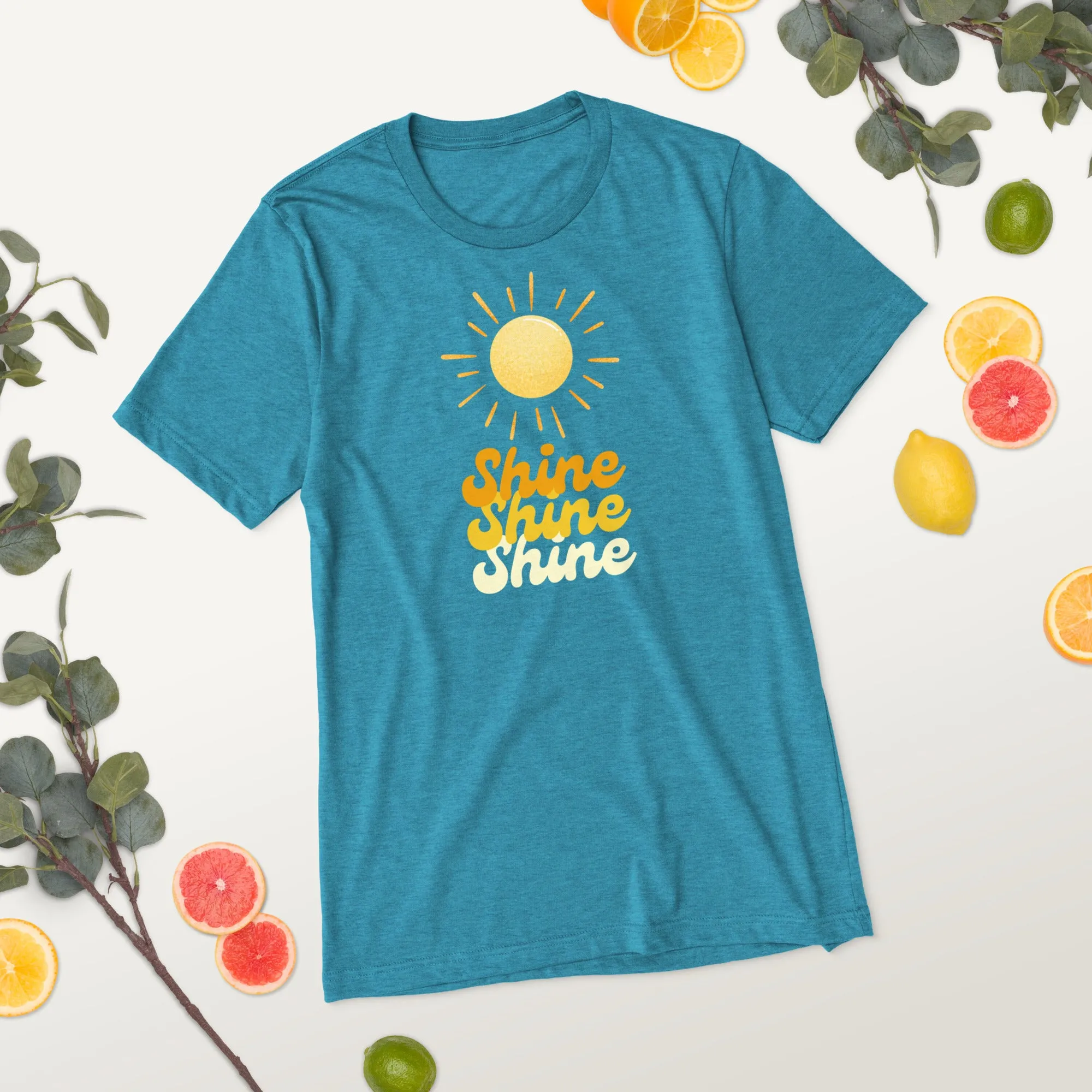 Shine Sun - Short sleeve t-shirt, comfy, soft, fitted look