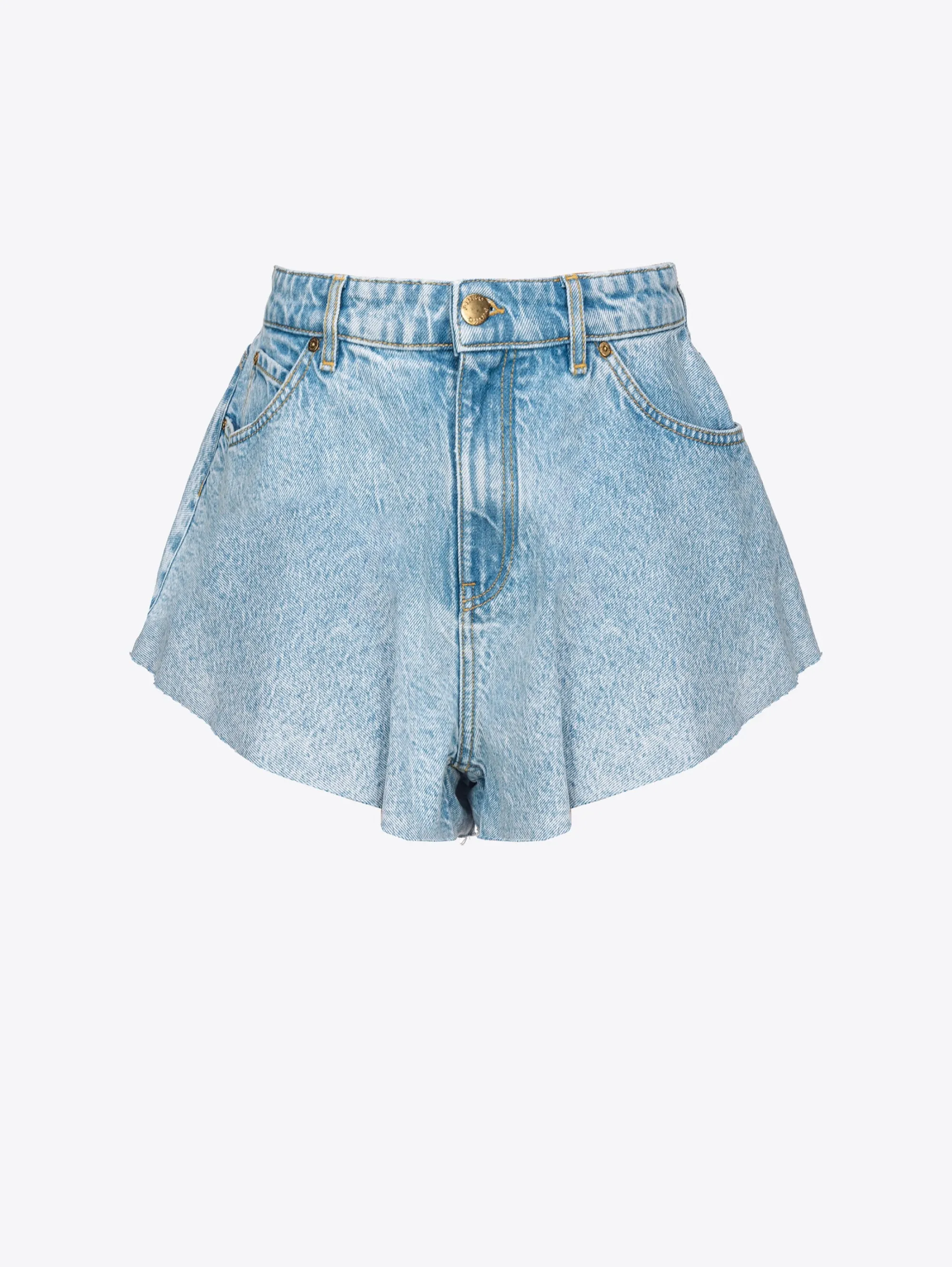Shorts Butterfly in Denim Calma Blu