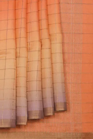 Simple Yet Elegant Orange Saree